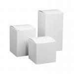 Thickened Small White Box Folding Packaging Box Cosmetic White Cardboard Box