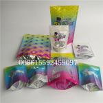 Smell Proof Herbal Incense Packaging Mylar Foil k Holographic Packaging Runtz Stand Up Bags for sale