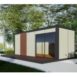 Detachable Container House With Rock Wool Sandwich Panel Door And Aluminum Alloy Door for sale