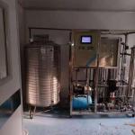 Single Reverse Osmosis 250LPH Water Plant RO System Pure Water Treatment Machine