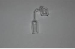 China OEM ODM Quartz Glass Nail High Precision Smoking Pipe Laser Printable supplier