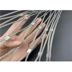 Ss316l 1-6mm 20x20mm Stainless Steel Knotted Rope Mesh for sale