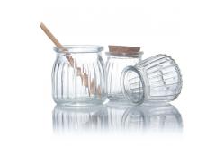 China Custom Dessert Glass Pudding Jars 100ml 200ml 300ml supplier