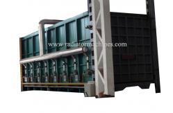 China Natural Gas Fired Bogie Hearth Furnace Customized Size Stable Performance supplier