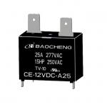 THT QT Exit End Undervoltage BaoCheng Relay With 0.9W Rated Coil Power for sale