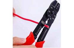 China 215mm MultiPurpose Cable Stripper Professional Wire Strippers with Safety Locker Multifunction stripper supplier