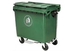 China 660L plastic dustbin lid supplier