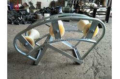 China Multi-Roller Pithead Cable Pulling Rollers SHL700J3 With Rated Load 10-20KN supplier