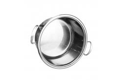 China Fancy design 12pcs stainless steel cookware set with metal lid supplier