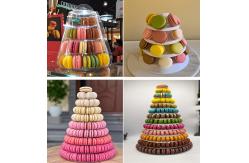 China Lightweight Macaron Packaging Trays Paper Macaron Gift Boxes Easy Handling supplier