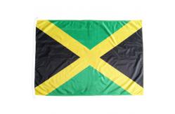 China Single Side Double Sides Interlayer Country Flags Jamaica 100% Polyester supplier