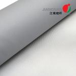 High Intensity Gray Silicone Coated Fiberglass Fabric 17oz 1.55m Width for sale