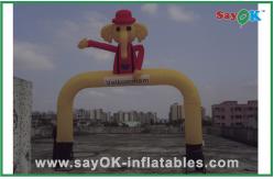 China Air Dancing Man Yellow Advertising Inflatable Air Dancer Elephant Style Sky Dancer supplier