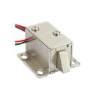 Small DC 12V Electromagnetic Cabinet Lock 4mm Open Frame Solenoid For Window for sale