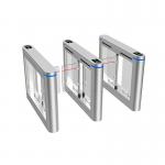 304 Stainless Steel Speed Turnstile Anti Pinch For 30-40 Persons/Min Passage for sale