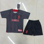 Breathable Black Custom Name Soccer Jersey for sale