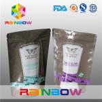 Reasonable Stand Up Foil Pouches With Zipper For Sugar / Food Packaging for sale