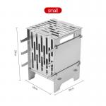 CE Certified Foldable Stainless Steel BBQ Grill Custom Matel for sale