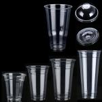 Compostable PLA Plastic Cups 8oz 10oz 12oz 16oz 20oz 24oz for sale