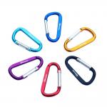 Outdoor Aluminum Carabiner Keychain Snap Hook Heavy Duty Spring Clip Hook for sale