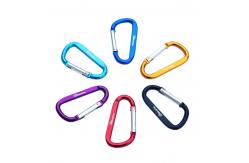China Outdoor Aluminum Carabiner Keychain Snap Hook Heavy Duty Spring Clip Hook supplier