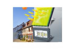 China Solar LED Floodlight Sensor Garden Waterproof Solar Lights With Remote Control supplier