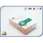 Small White Folding Carton Box Custom Packaging Boxes For Medicine Cosmetic Packing for sale