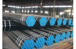 China DIN 17175 Black Painted Galvanized Steel Pipes Seamless Pipe For Punching Process supplier
