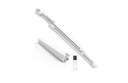 China Adjustable Smart Electric Extendable Curtain Track For Home supplier