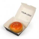 Wholesale Eco-friendly Fast Food Paper Boxes Custom Printed Logo for Burgers for sale