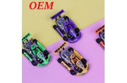 China Durable Safe Custom Plastic Toy / Pvc Racing Car Toy For Kids supplier