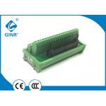 DIN Rail Mount IDC Breakout Board 40P Male Header Connector 0.1 Inch Pitch for sale