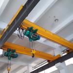 2 Ton Single Girder Overhead Crane 6m With Electric Traveling Hoist For Warehouse for sale
