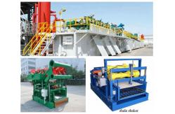 China Composite Flat Elliptical Linear Shale Shaker 210 Mesh supplier