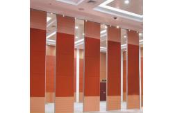 China Modern Collapsing Operable Partition Walls On Wheel Max 4000mm Height supplier