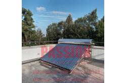 China 250L Presssure Solar Water Heater Rooftop 304 Stainless Solar Water Heating System supplier