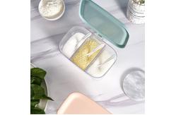 China Customized Kitchen Spice Storage Containers Acrylic Seasoning Box supplier