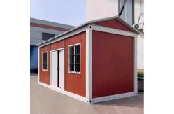 China Fire Proof Flat Pack Container House Customizable Flat Pack Shipping Container Homes supplier