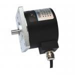 Flange 65×65mm Industrial Rotary Encoder , Solid Shaft Reflective Optical Encoder for sale
