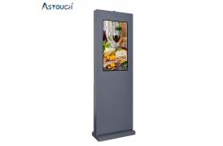 China OEM Black Floor Stand Digital Signage LCD TV 65 Inch Multi Functional supplier