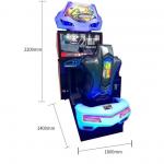 Car Racing Coin Game Machine Wangan Midnight Arcade Machine 1-2 Player for sale