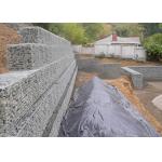 China Architectural Retaining Wall Gabion Baskets , Mild Steel Gabion Rock Cages for sale