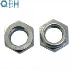 Hexagon Head Thin Nylon Lock Nuts Fine Thread Of Hot Forging DIN985