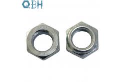 China Hexagon Head Thin Nylon Lock Nuts Fine Thread Of Hot Forging DIN985 supplier