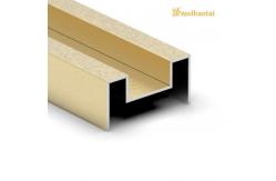 China 304 SS Customized Profile Stainless Steel Corner Tile Trim 10FT supplier