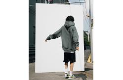 China 360gsm Plain White Pullover Sweatshirts 100% Cotton Oversized Blank Hoodies supplier