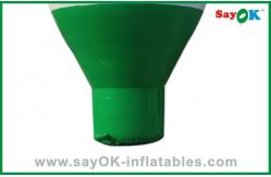 China White And Green Large Inflatable Balloon , Inflatable Advertising balloon supplier