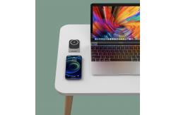 China 15W Fast Charging Foldable Magnetic Wireless Charger Long Lasting For IPhone supplier