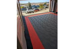 China Waterproof Oil Resistant PP Garage Floor For Industrial Work Environments supplier