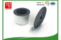 China Black Hook And Loop Tape 1.5 Inch Double Sided supplier